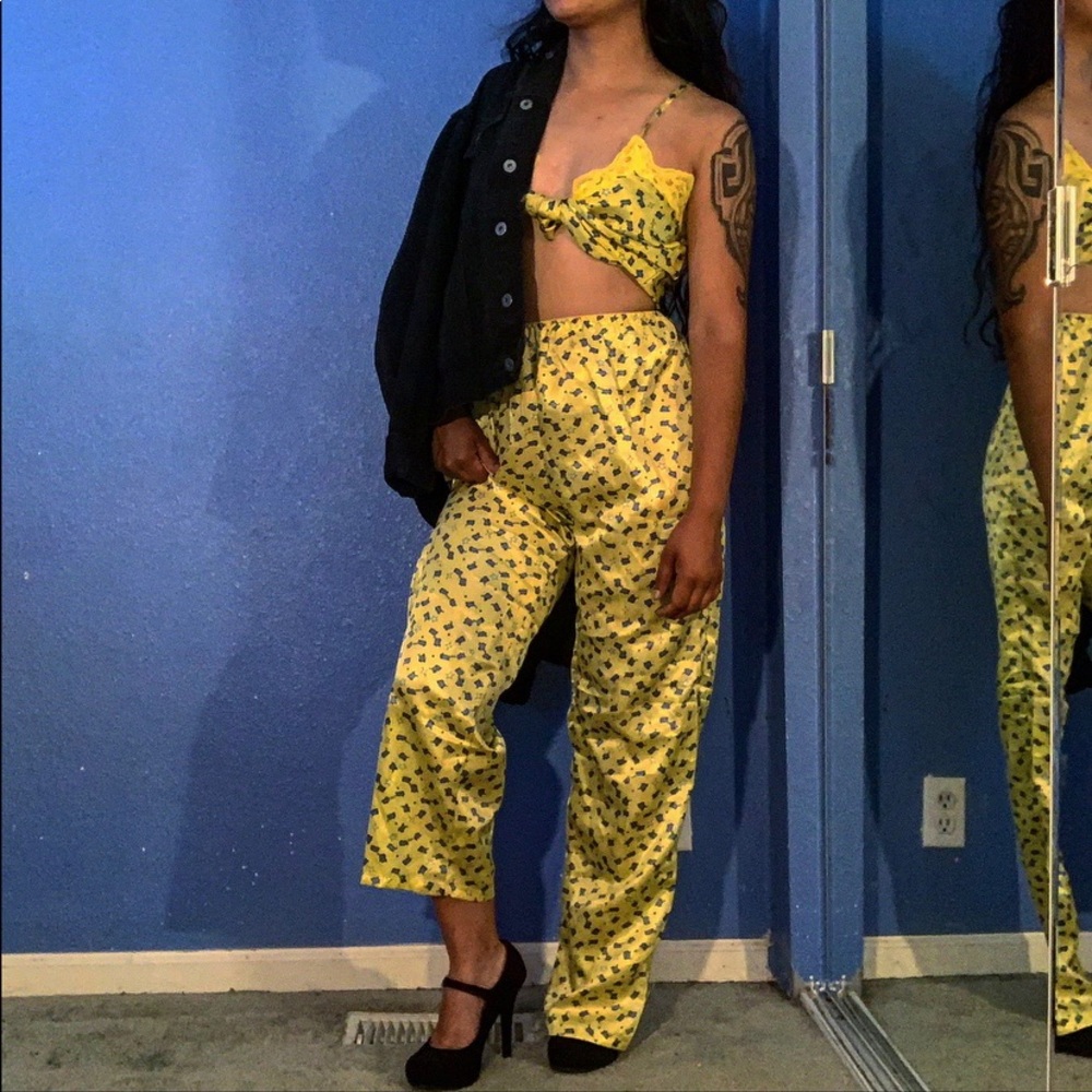 Women’s satin pj set